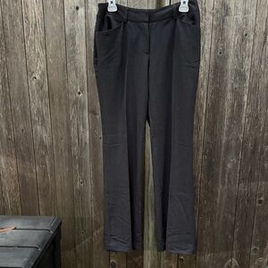 Heather grey Flare-Leg Trousers